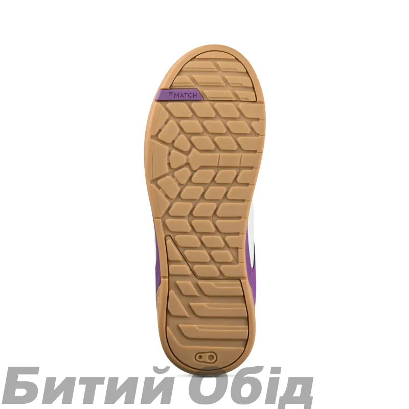 Веловзуття CrankBrothers SHOES STAMP LACE WHITE / PURPLE - GUM OUTSOLE - BERNARD KERR