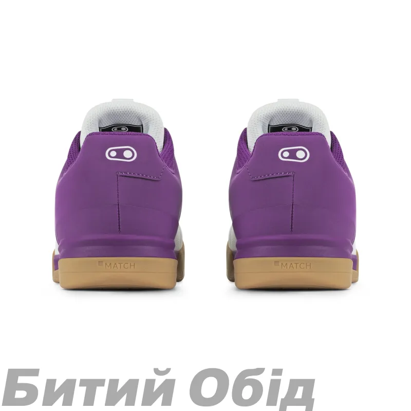 Веловзуття CrankBrothers SHOES STAMP LACE WHITE / PURPLE - GUM OUTSOLE - BERNARD KERR