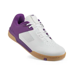 Велообувь CrankBrothers SHOES STAMP LACE WHITE / PURPLE - GUM OUTSOLE - BERNARD KERR 