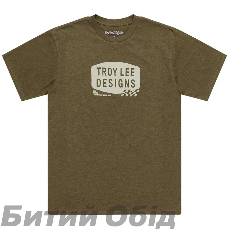 Футболка TLD SHORT SLEEVE TEE; STAMP [OLIVE HEATHER] 