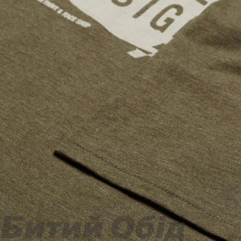Футболка TLD SHORT SLEEVE TEE; STAMP [OLIVE HEATHER] 