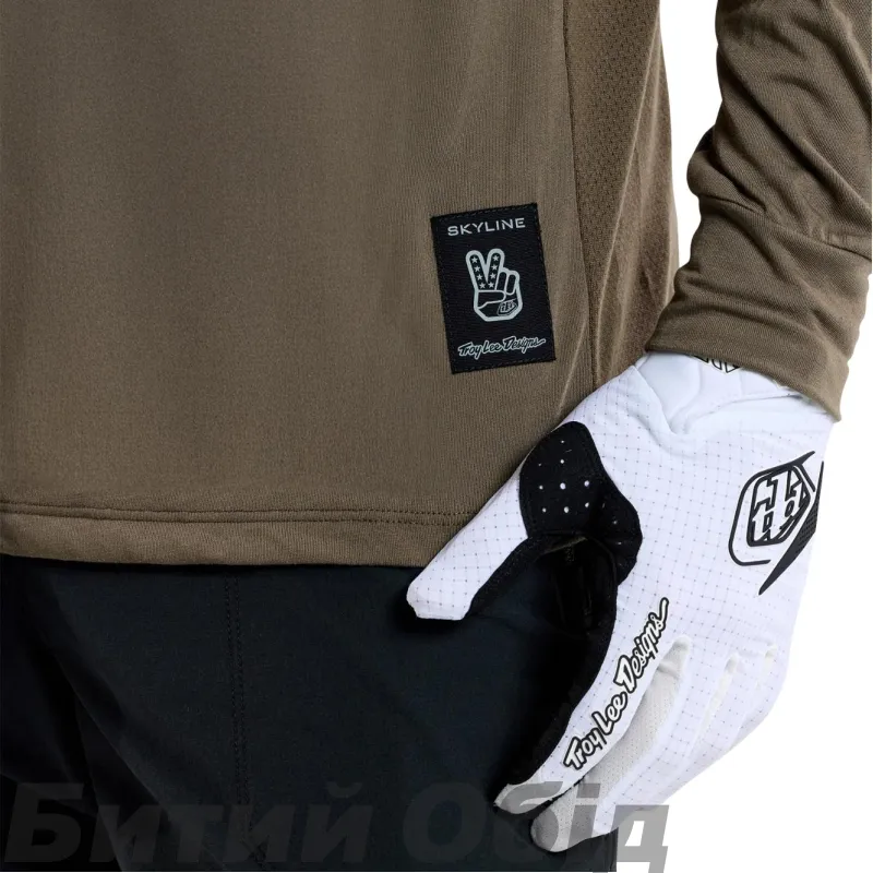 Джерсі TLD SKYLINE LS RIDE TEE; WORLDWIDE [CAPER] 
