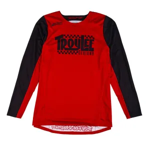 Мото джерсі TLD SCOUT GP JERSEY; BIG LEE [BLACK / BURNT ORANGE]