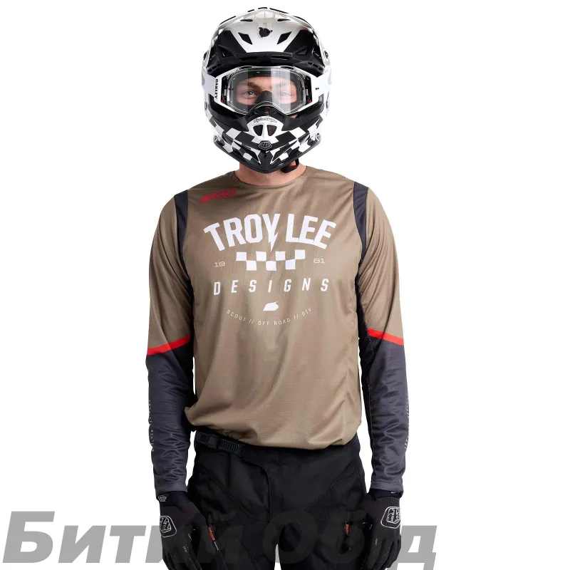 Мото джерсі TLD SCOUT GP JERSEY; RIPPER [TARMAC] 