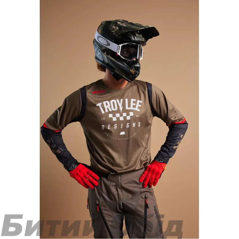 Мото джерсі TLD SCOUT GP JERSEY; RIPPER [TARMAC] 