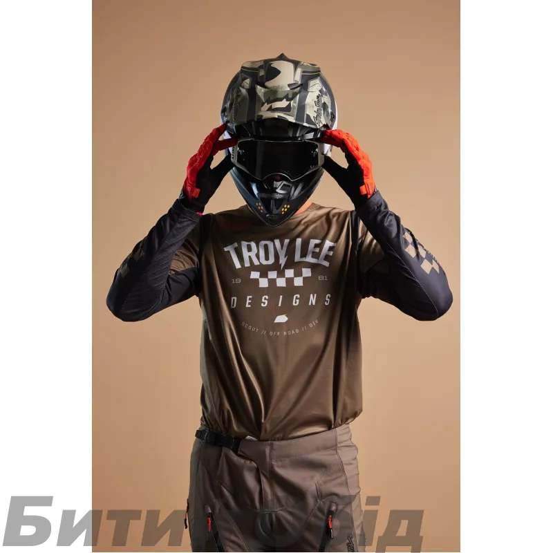 Мото джерсі TLD SCOUT GP JERSEY; RIPPER [TARMAC] 