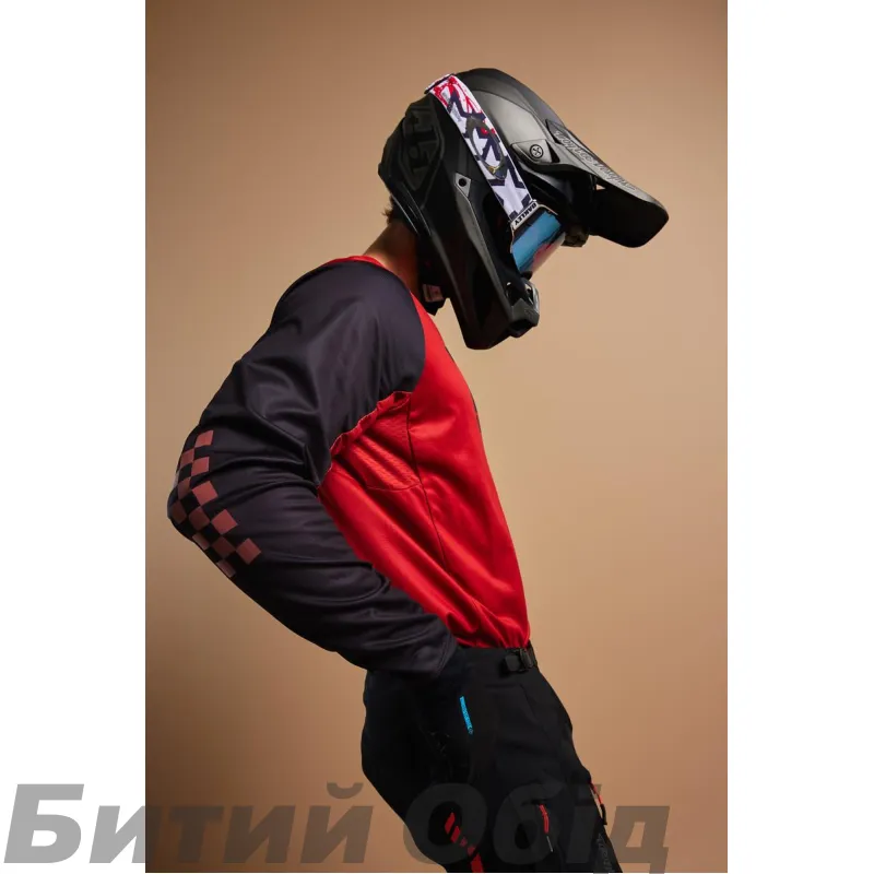 Мото джерсі TLD SCOUT GP JERSEY; BIG LEE [BLACK / BURNT ORANGE]