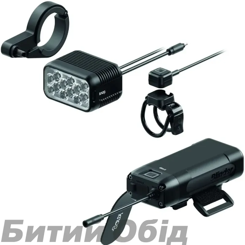 Фара Knog Blinder X 2300 + 10,000 mAh Battery