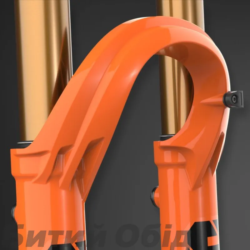 Вилка FOX 2025, 38 FLOAT, 29in, 170, Grip X2, Shiny Orange, Black/Clear Logo, 15 X 110, 44mm Rake