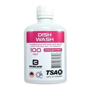 Универсальное моющее средство для посуды, рук, стирки Basecamp Dish Wash (100 ml)