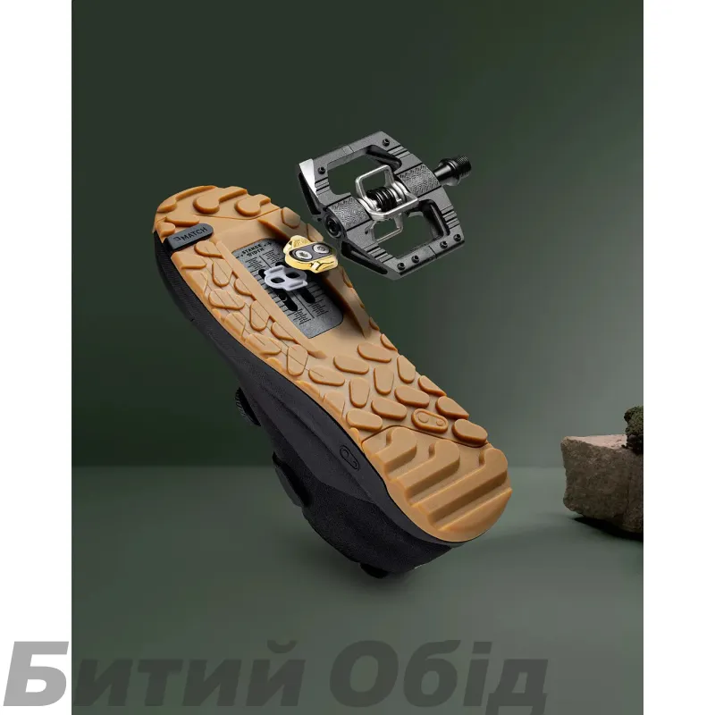 Педалі Crankbrothers MALLET E, Black / Black