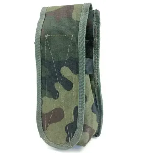 Подсумок закрытый одинарный для 2 магазинов АК LeRoy Cordura мультикам (LE2963)