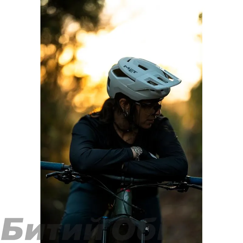 Шолом MET SHELTER MIPS CE STONE BLUE | MATT 