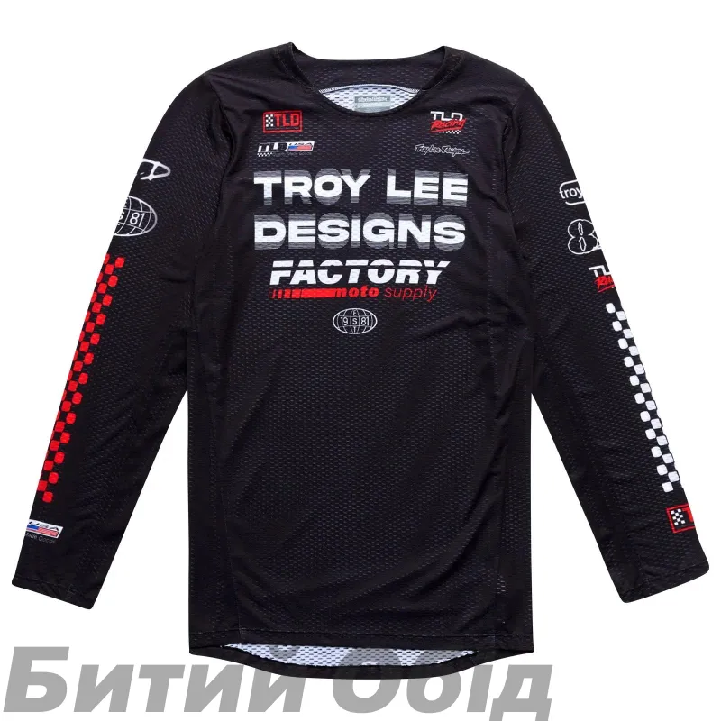 Мото джерсі TLD GP PRO AIR JERSEY; FACTORY [BLACK] 