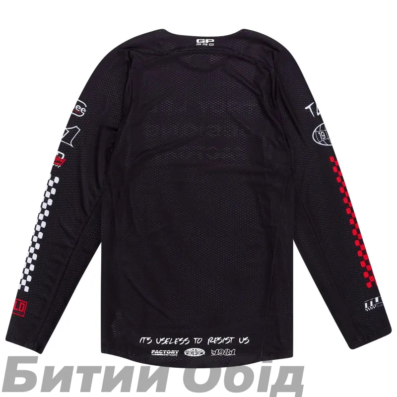 Мото джерсі TLD GP PRO AIR JERSEY; FACTORY [BLACK] 