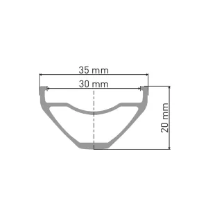 Обод DT SWISS E 593 27x30 DISK BRAKE 