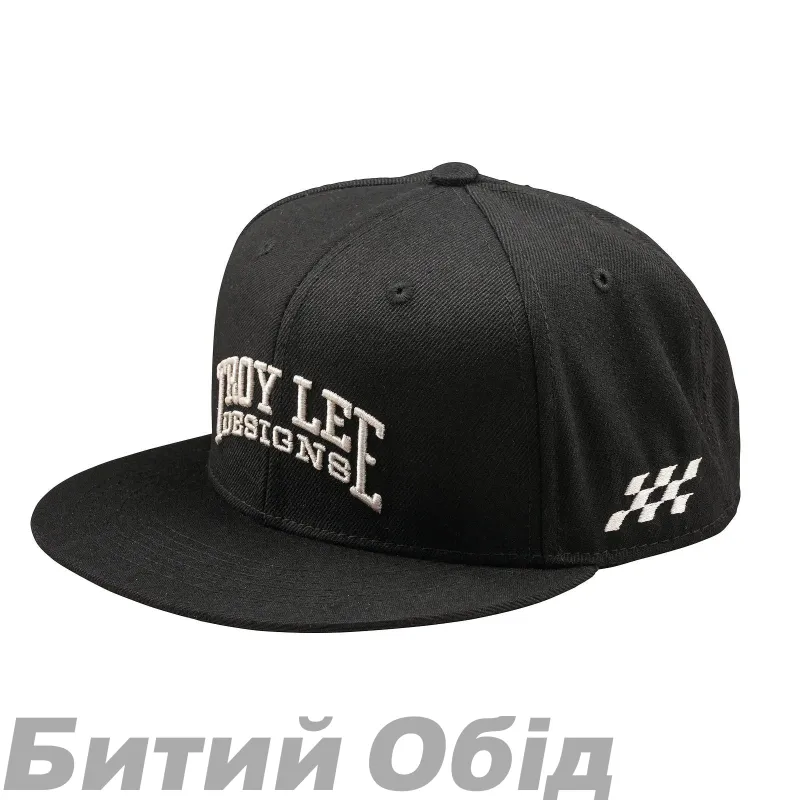 Кепка TLD FLAT BILL SNAPBACK; SCHOLAR [BLACK] OSFA