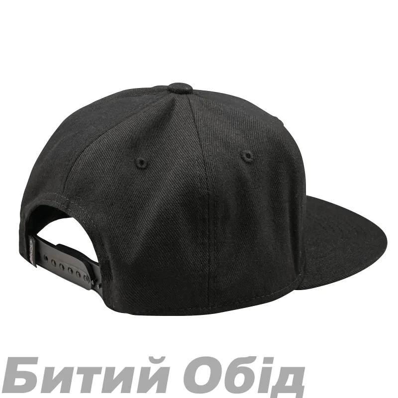 Кепка TLD FLAT BILL SNAPBACK; SCHOLAR [BLACK] OSFA