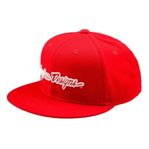 Кепка TLD FLAT BILL SNAPBACK; SIGNATURE [TEAM RED] OSFA