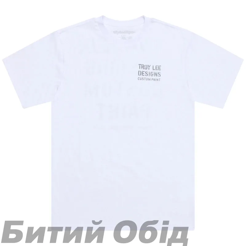 Футболка TLD SHORT SLEEVE TEE; PAINT SHOP [WHITE]