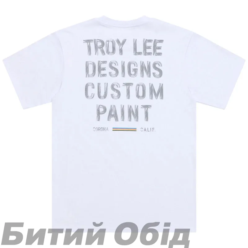 Футболка TLD SHORT SLEEVE TEE; PAINT SHOP [WHITE]