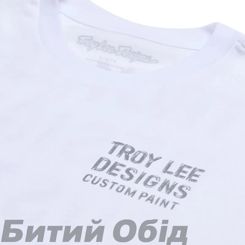 Футболка TLD SHORT SLEEVE TEE; PAINT SHOP [WHITE]
