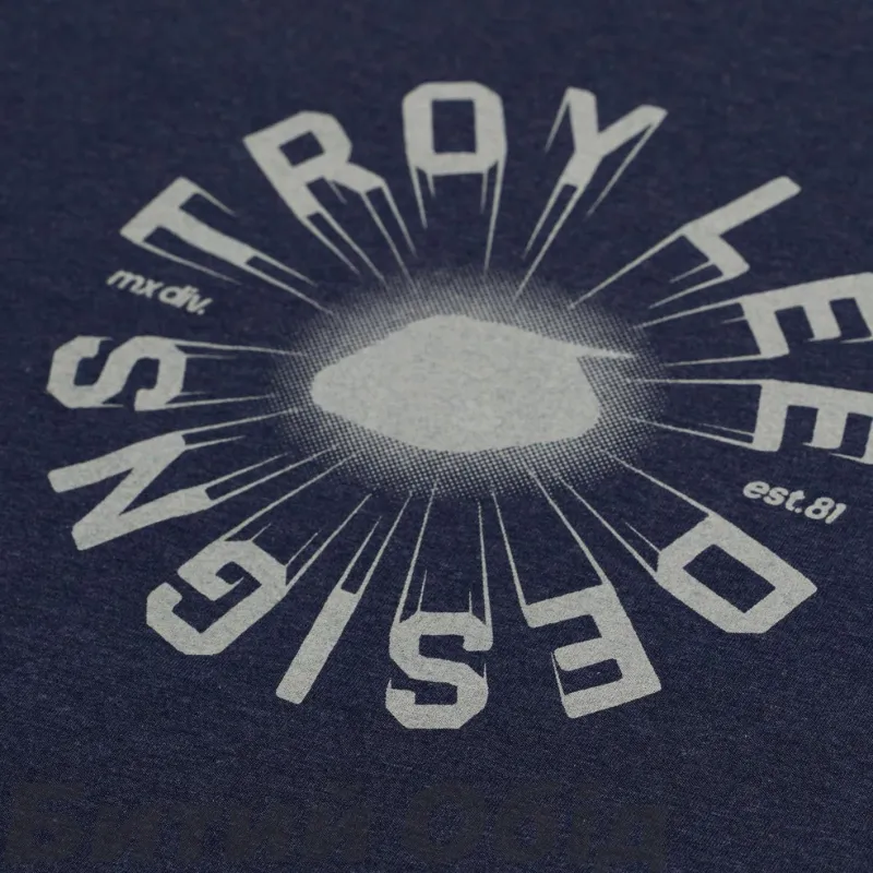 Футболка TLD SHORT SLEEVE TEE; ROTATION [NAVY HEATHER] XL