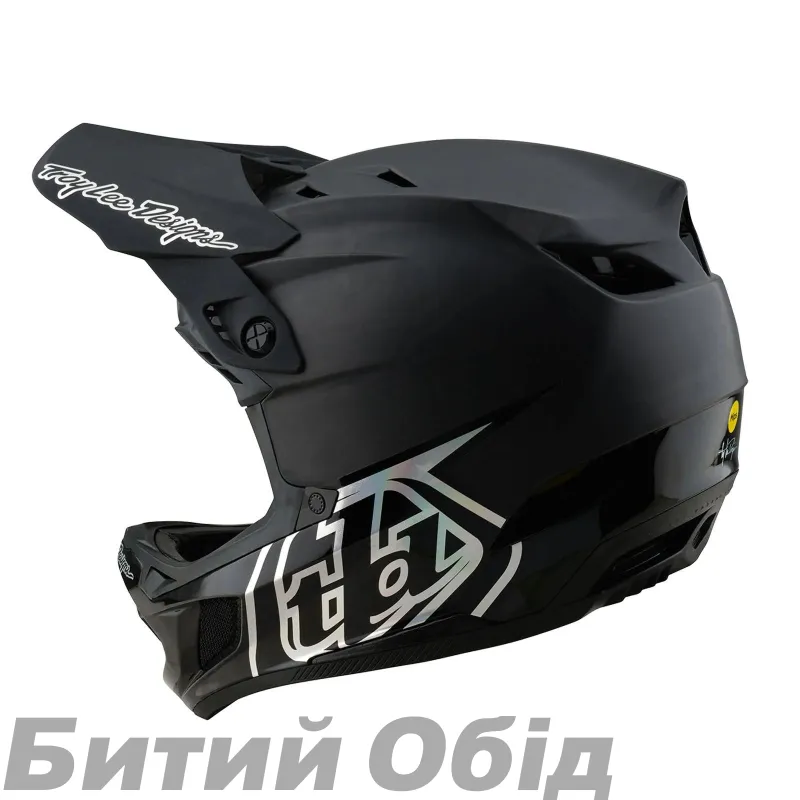 Вело шолом TLD D4 CARBON HELMET; [STEALTH BLACK]