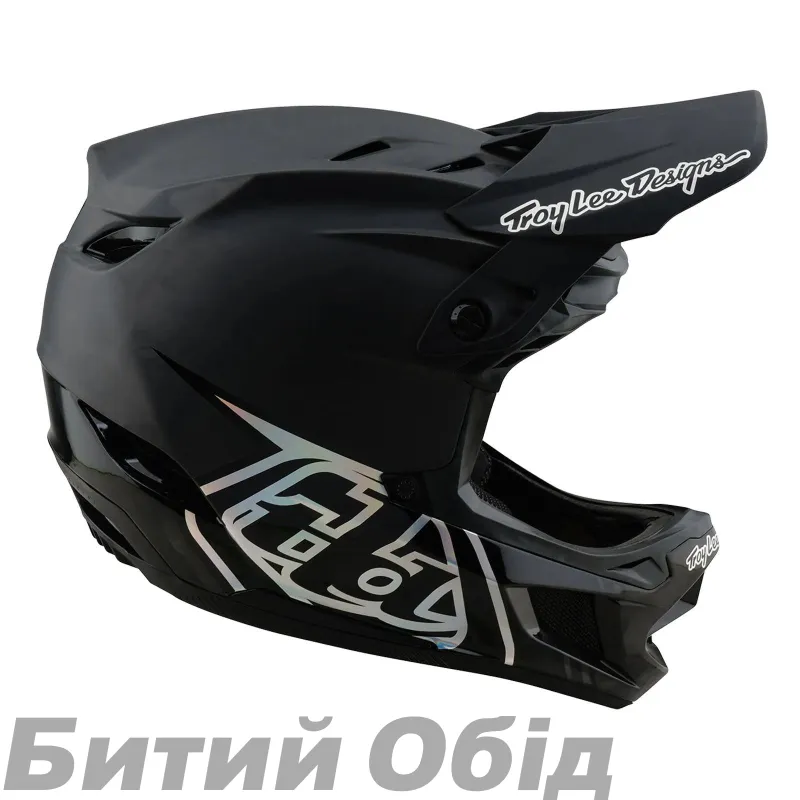 Вело шолом TLD D4 CARBON HELMET; [STEALTH BLACK]