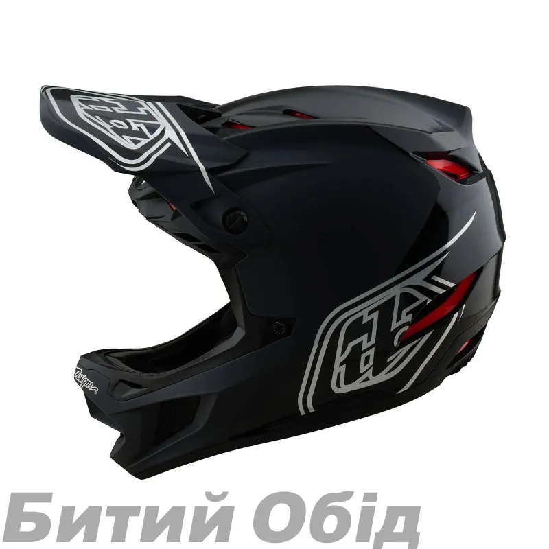 Вело шолом TLD D4 POLYACRYLITE HELMET; SHADOW [BLACK] 