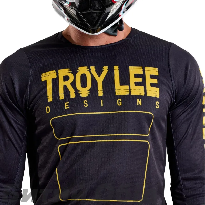 Мото джерси TLD GP PRO JERSEY; STEP UP [BLACK] 