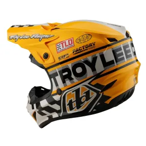 Мото шолом TLD GP PRO HELMET; FIFTY-50 [WHITE / GOLD]