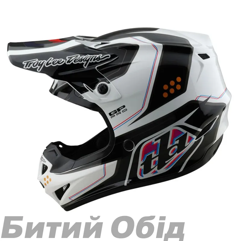 Мото шолом TLD GP PRO HELMET; TROOPER [WHITE]