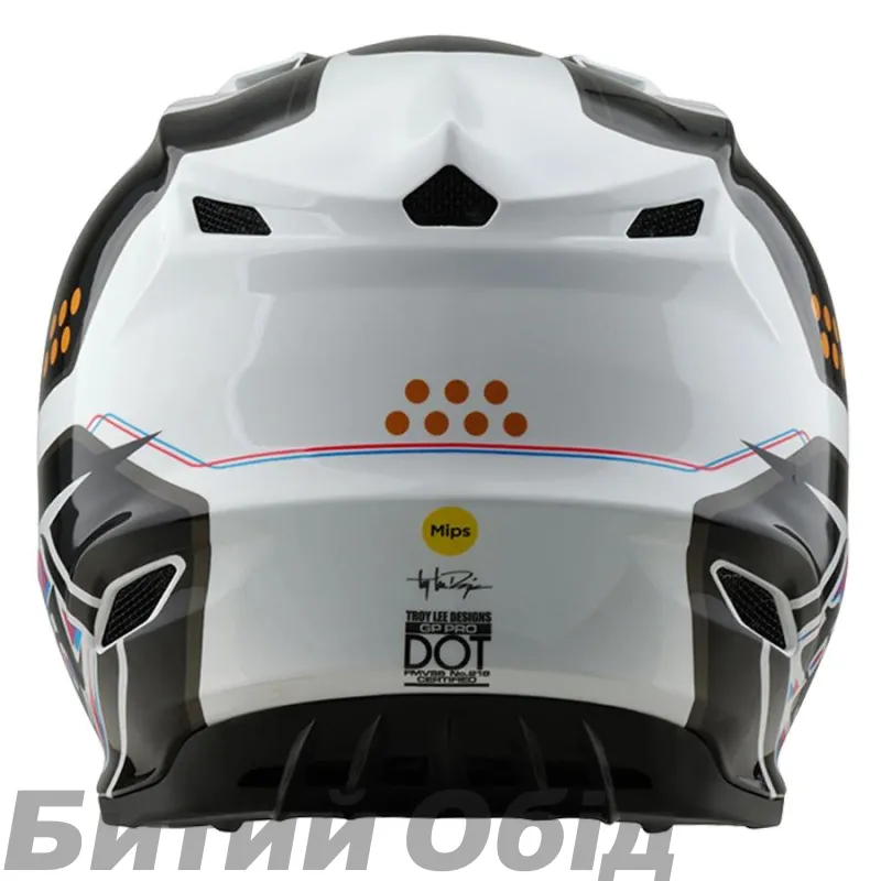 Мото шолом TLD GP PRO HELMET; TROOPER [WHITE]