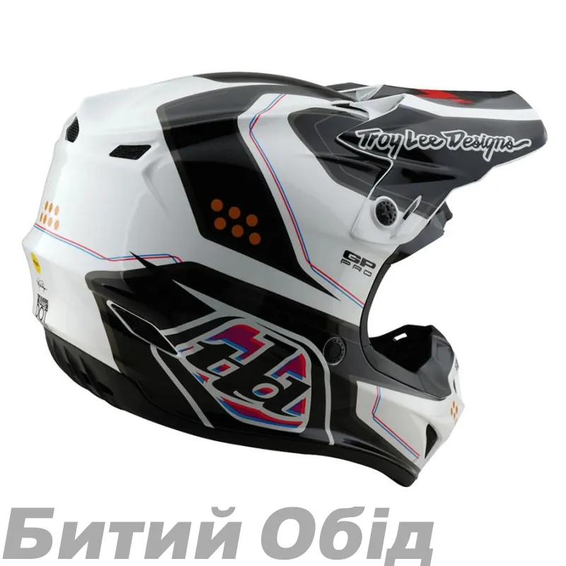 Мото шолом TLD GP PRO HELMET; TROOPER [WHITE]