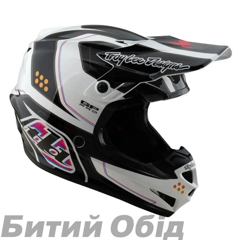Мото шолом TLD GP PRO HELMET; TROOPER [WHITE]