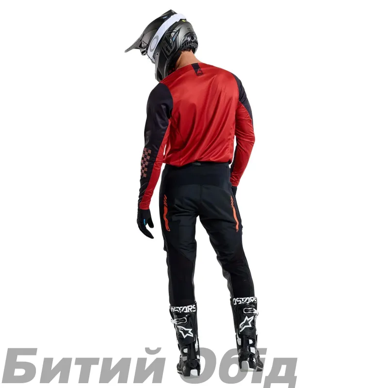 Мото джерсі TLD SCOUT GP JERSEY; BIG LEE [BLACK / BURNT ORANGE]