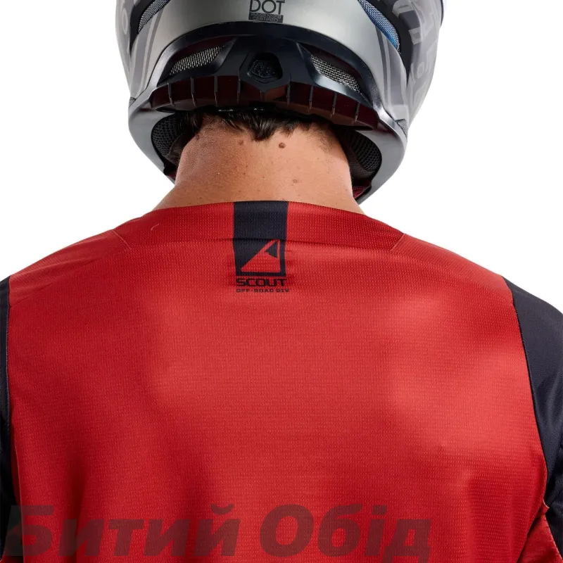 Мото джерсі TLD SCOUT GP JERSEY; BIG LEE [BLACK / BURNT ORANGE]