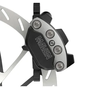 Тормоза Дисковые SRAM Maven Ultimate Stealth - Aluminum Lever, Ti Hardware, Reach/Contact Adj ,SwingLink, Clear Ano Hose (includes MMX Clamp,20P-2 Bracket) A1