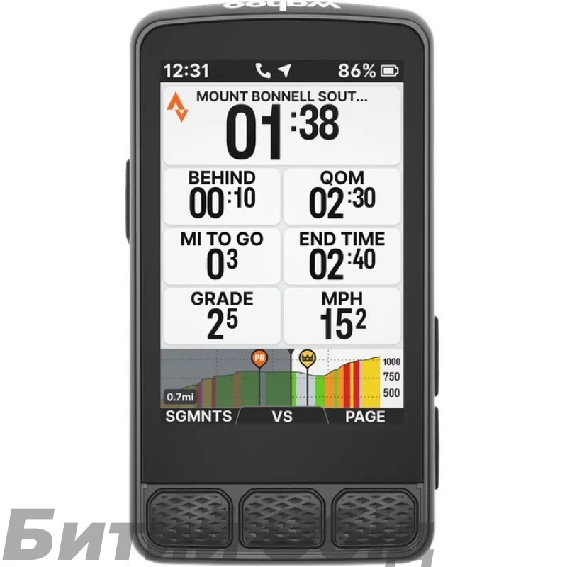 Велокомп'ютер WAHOO ELEMENT BOLT V3 GPS Cycling Computer