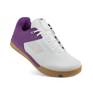Велообувь CrankBrothers SHOES MALLET LACE WHITE / PURPLE - GUM OUTSOLE - BERNARD KERR 