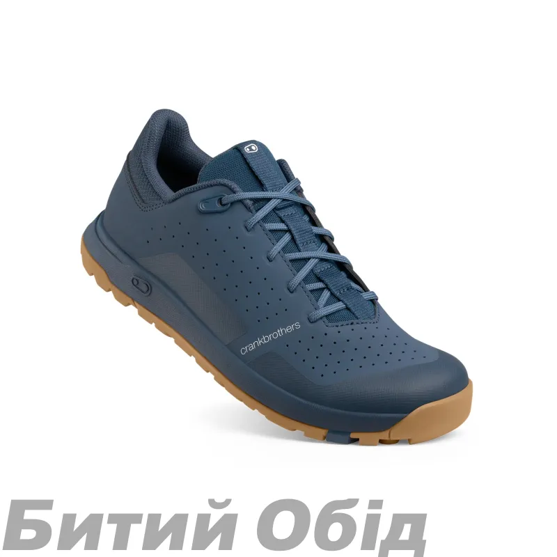 Веловзуття CrankBrothers SHOES STAMP TRAIL LACE BLUE / DARK BLUE - GUM OUTSOLE