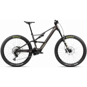 Велосипед ORBEA RISE LT M20 420W M Cosmic Carbon View - Golden Sand (Gloss), опція: комп'ютер SC-EN600, аморт FOX X PERF