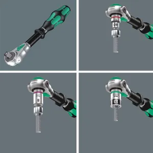 Набір Wera Zyklop Speed 8100 SA All-in, привід 1/4", 05003755001, метричний