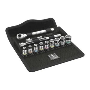 Набір Wera Zyklop Metal Switch 8100 SA 12 HF, привід 1/4", 05003756001, метричний