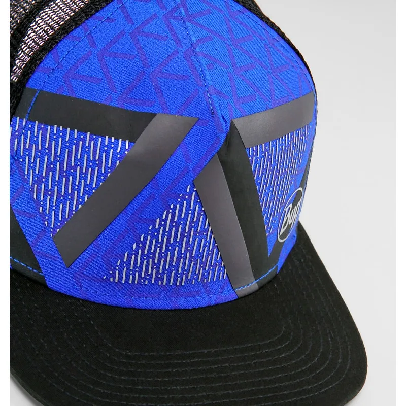 Кепка BUFF TRUCKER CAP optic block cape blue