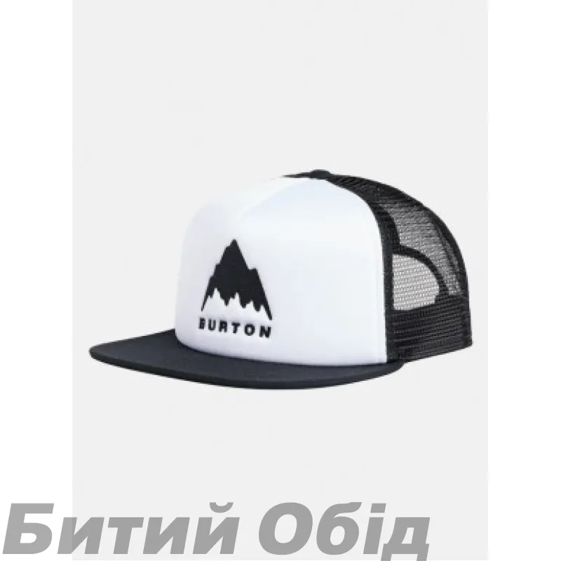 Кепка BURTON 25 I-80 SNPBK TRKR true black 1SZ