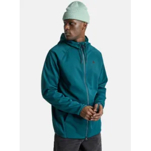Кофта Burton M CROWN WPR FZ deep emerald (Флис)