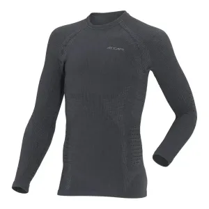Термофутболка с длинным рукавом детская Accapi Ergowool (Iron/Black, XS/S)