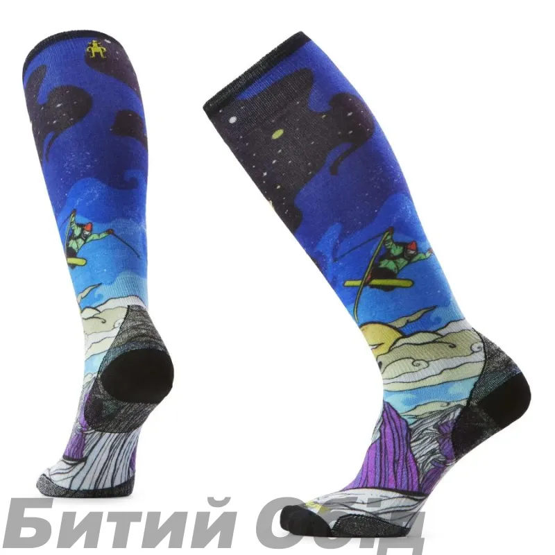Носки женские Smartwool Women's Ski Zero Cushion Galactic (Deep Navy, M)